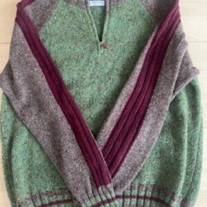 Gran Sasso - Wool/Silk/Cashmere - Sweater (quarter-zip) - Men's Medium